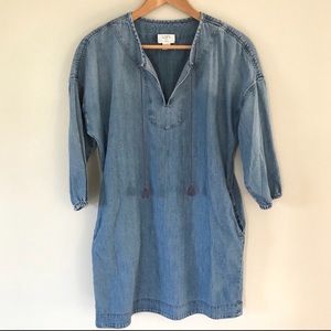 Loft chambray dress